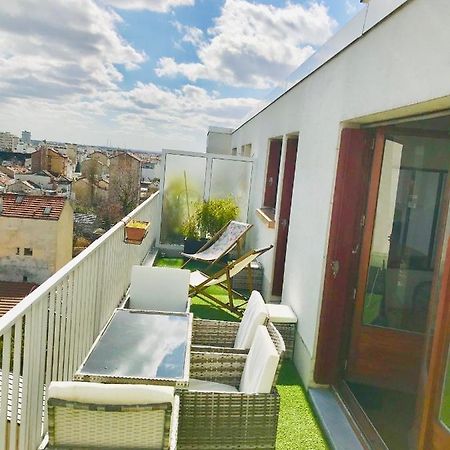 Superior Apartment - Last Floor With Nice View - Next To Metro Croix De Chavaux Line 9 Montreuil  Buitenkant foto